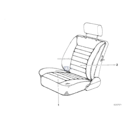 Ausführung 624, Poszycie oparcia, materiał - 52101910218