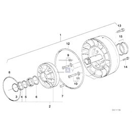 Śruba torx - 24311421072