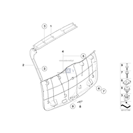 Oryginał BMW - 51493404316