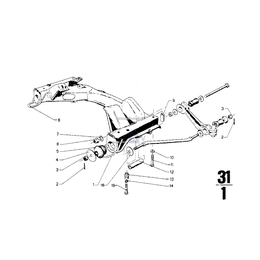 Element dystansowy, tylko w połączeniu z - 31111101228