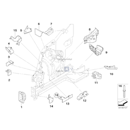 Oryginał BMW - 41117174332