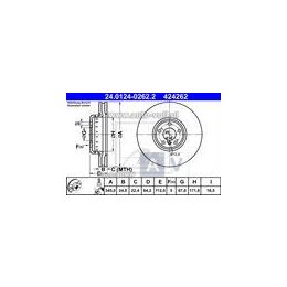 TARCZA HAM. BMW T. 3/5/6/7/8/X3/X4/Z4 2,0-4,4 15-