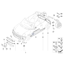 Oryginał BMW - 51190392409