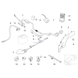 Kabel plus akumulatora - 12421436888