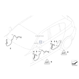 Oryginał BMW - 61126947098