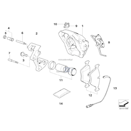 Oryginał BMW - 34112283361