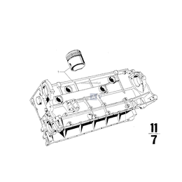Blok silnika z tłokami - 11111270736