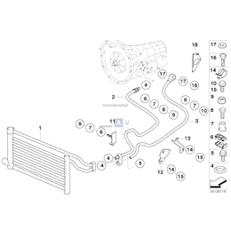 Oryginał BMW - 17221723803