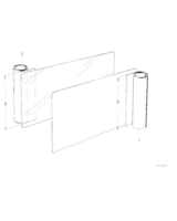 B = 1300mm, Sztuczna skóra obiciowa gładka - 51921922157