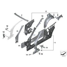 Oryginał BMW - 41218060229