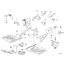 Uchwyt filtra powietrza - 41141933146