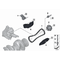 Łańcuch rozrządu BMW E60 E81 E83 E84 E87 E90 F07 F10 F20 F30 F15 F21 F25 F36 MINI N47 N47N - 13527797902