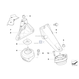 Oryginał BMW - 22113415179