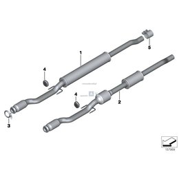 Oryginał BMW - 18308608933