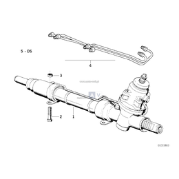 Przewód rurowy, with O-ring seal and thread M12 x 1 - 32131096109