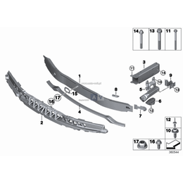 Oryginał BMW - 51117289911