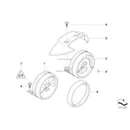 Obrotomierz kolumny kierownicy - 62116966529