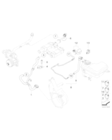 Uchwyt przewodu odpowietrzającego - 11537790315