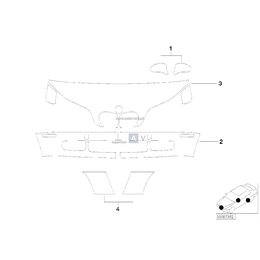 Clear Bumper Covering - 82110409293