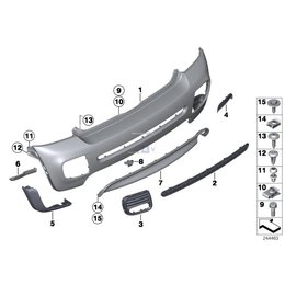 Nakrętka C-Clip MINI R50 R52 R53 R56 R57 R58 R59 Cooper S 1.4i 1.6i - 07131502288