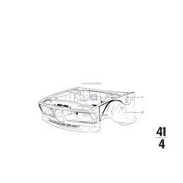 Wnęka koła przednia prawa - 41141828536