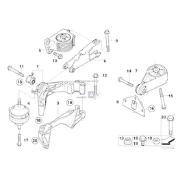 Rubber mounting - 22116759732