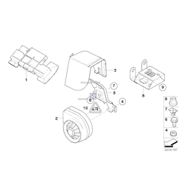 Uchwyt syreny - 65758377290