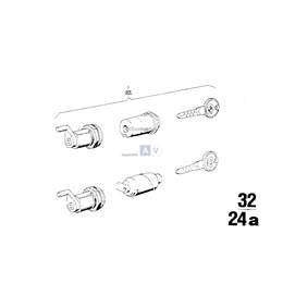 Komplet zamków - 32321109056