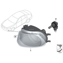 Oryginał BMW - 63177182195