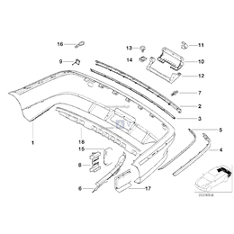 Oryginał BMW - 51120021700