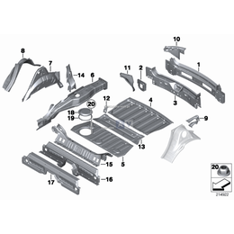 Oryginał BMW - 41009805640