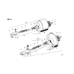 Serwomechanizm ukł. hamulcowego - 34331103345