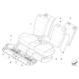 Osłona Isofix - 52203411930