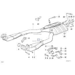 Oryginał BMW - 18301728679