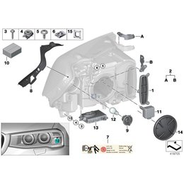 Oryginał BMW - 63117409738
