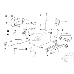 Nakrętka - 51211928307