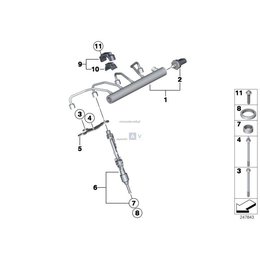 Oryginał BMW - 13537585411