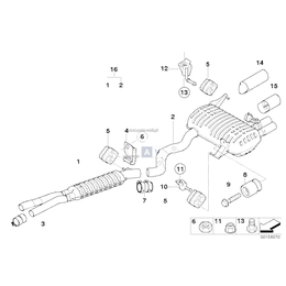 Oryginał BMW - 18307566942