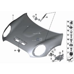 Oryginał BMW - 41007370302