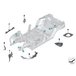 Oryginał BMW - 61139212483