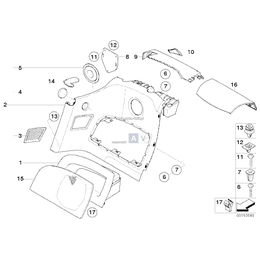 Oryginał BMW - 51167055055