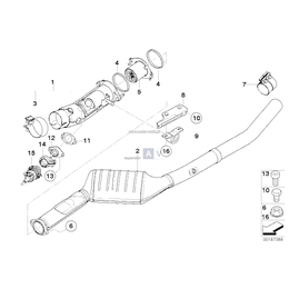 Oryginał BMW - 18307812171
