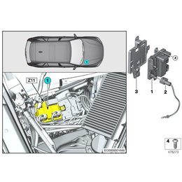 Zintegrowany moduł zasilania BMW F15 F16 F25 F26 X3 X4 X5 X6 - 12638645514