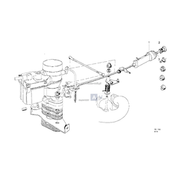 Solex 38-40 Pdsi, Cięgno - 13231351660