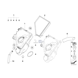 Oryginał BMW - 13718512600