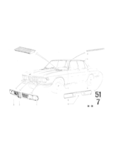 Listwa ozdobna lewa - 51131803451