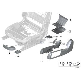 Oryginał BMW - 52107374321