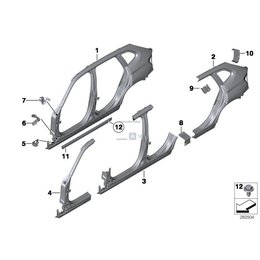 Oryginał BMW - 41007353160