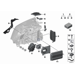 Oryginał BMW - 63117418307