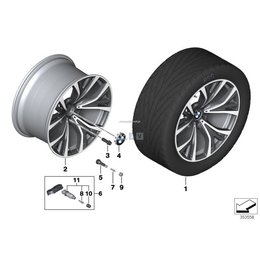 Oryginał BMW - 36116863101